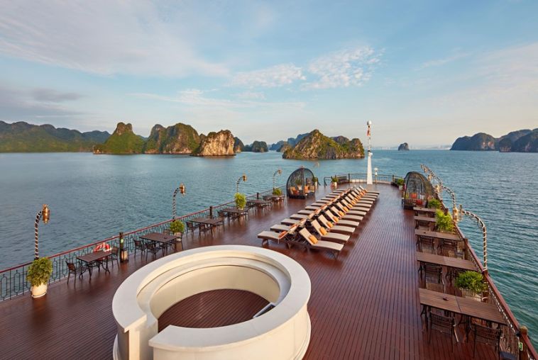 2-(1).3-Sundeck---Indochine-Premium---Luxury-Cruise-Ha-Long-Bay