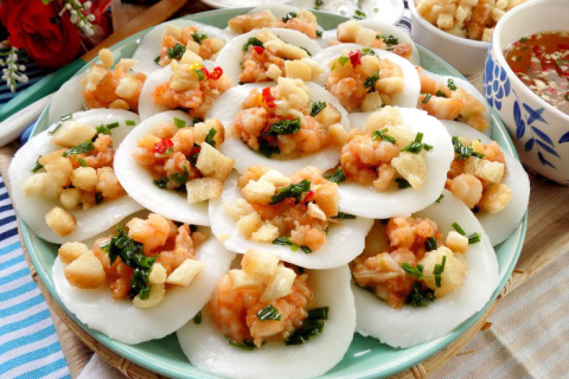 Eating Banh Khot In Vietnam